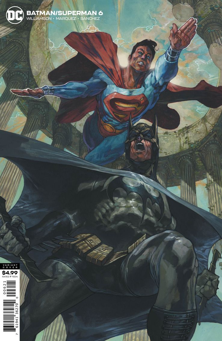 batman / superman 6 cover variante