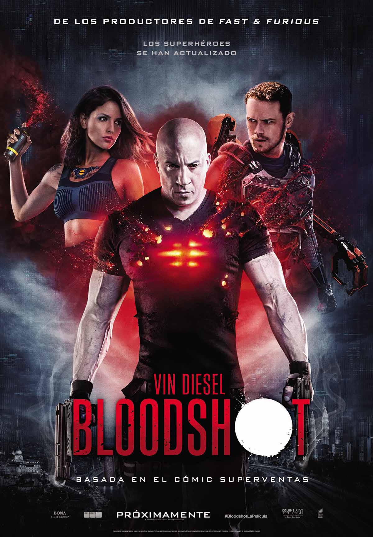 Cartel final de Bloodshot