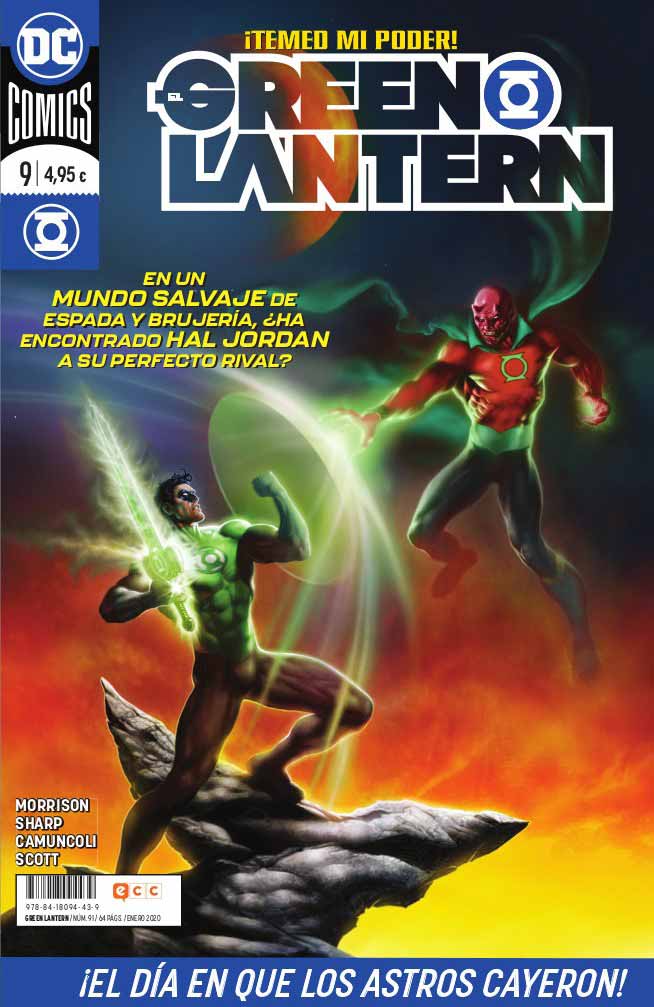 el green lantern 9 grant morrison