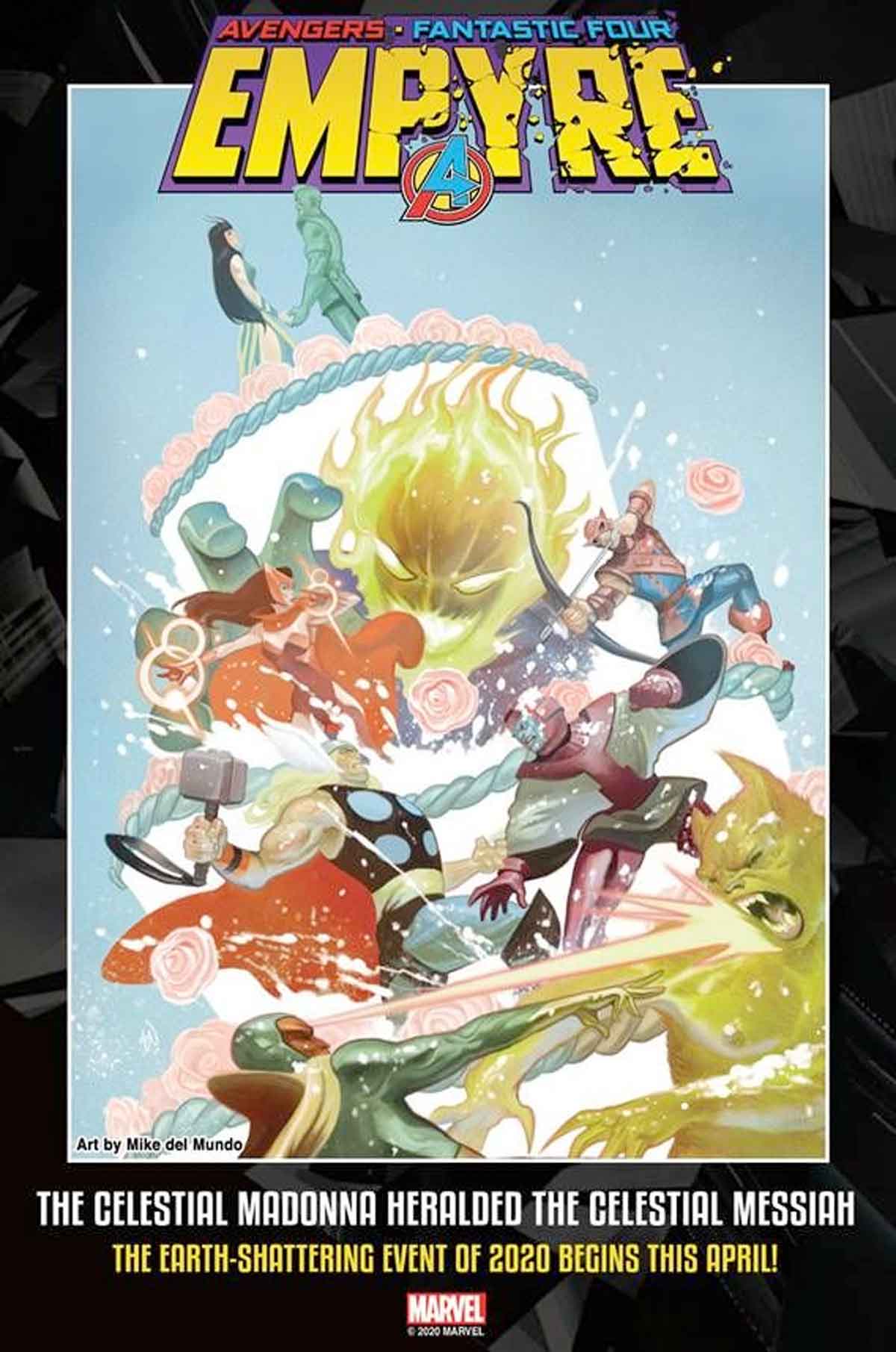 marvel presenta a su propio mesías celestial