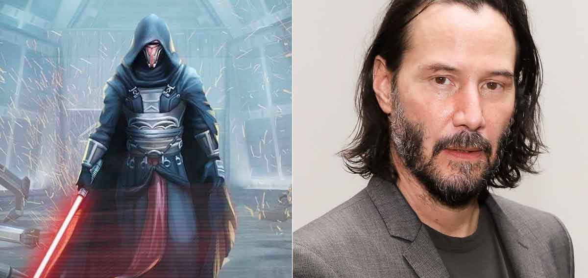 especular fan tráiler de keanu reeves como darth raven de star wars