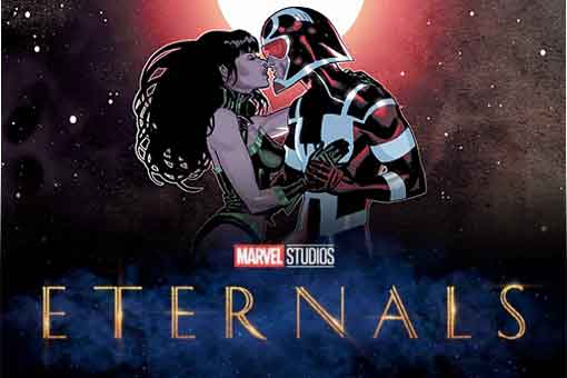 Filtran un romance en Los Eternos, la nueva película de Marvel