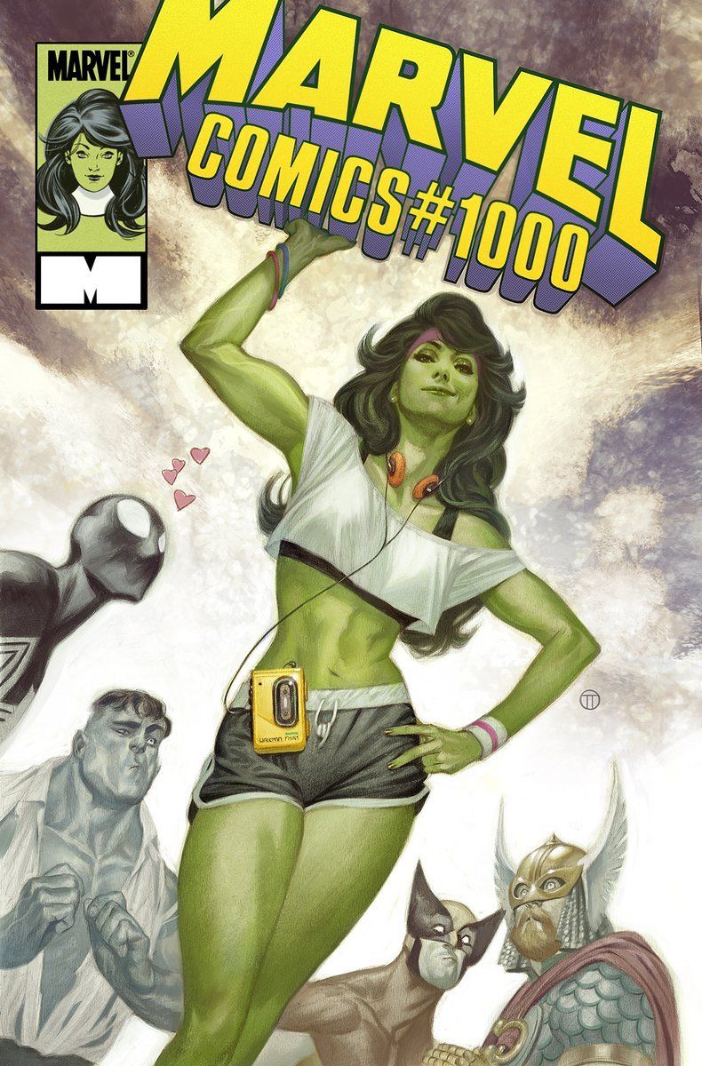 she-hulk cover marvel #1000