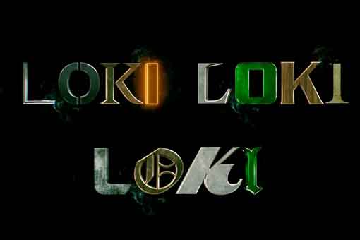 motivo por el que la serie de loki tiene 3 logos diferentes