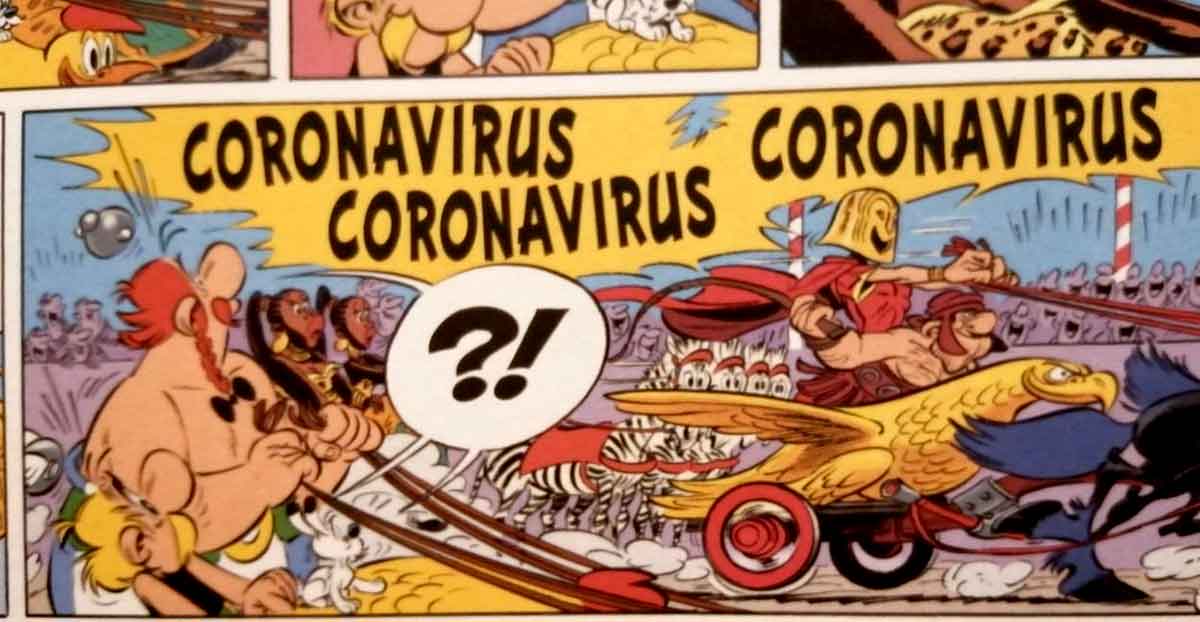 Asterix y Obelix ya anticiparon el Coronavirus
