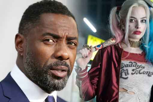 filtran una escena de escuadrón suicida con idris elba y margot robbie