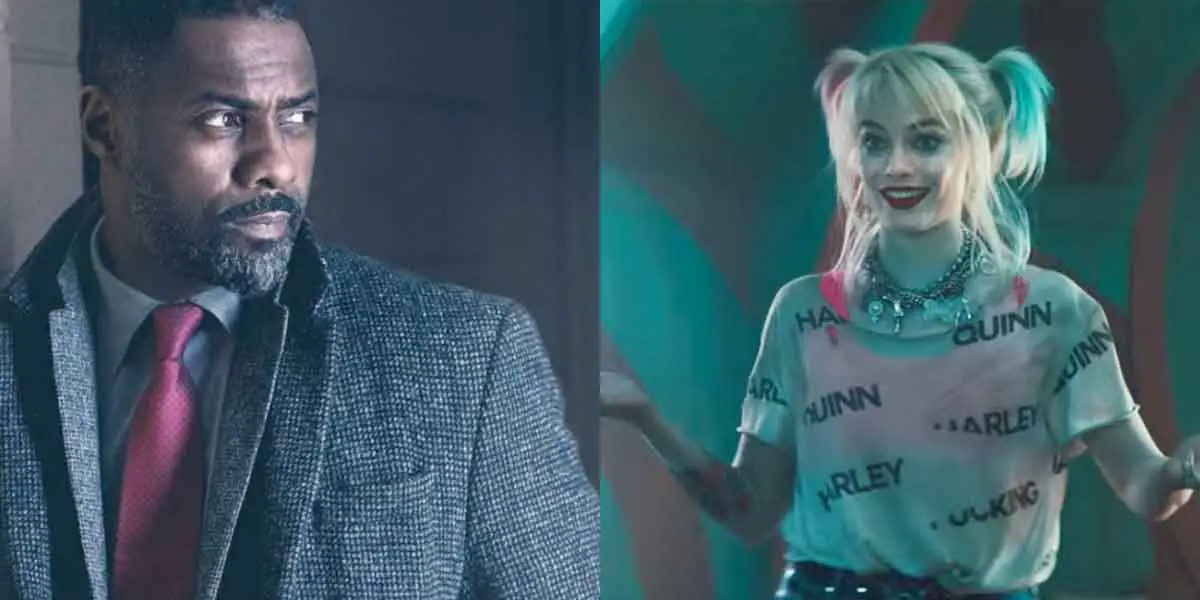 filtran una escena de escuadrón suicida con idris elba y margot robbie