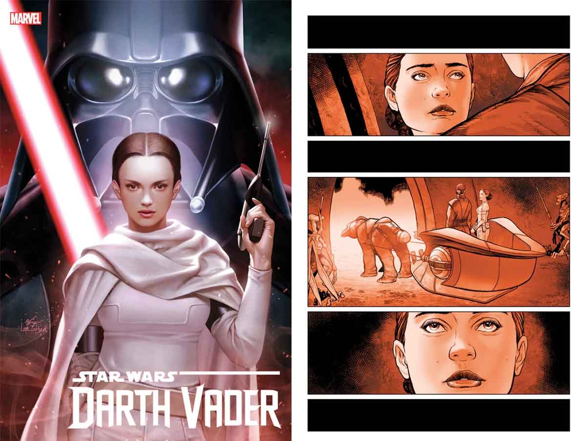 star wars revela como padmé regresó para perseguir a darth vader