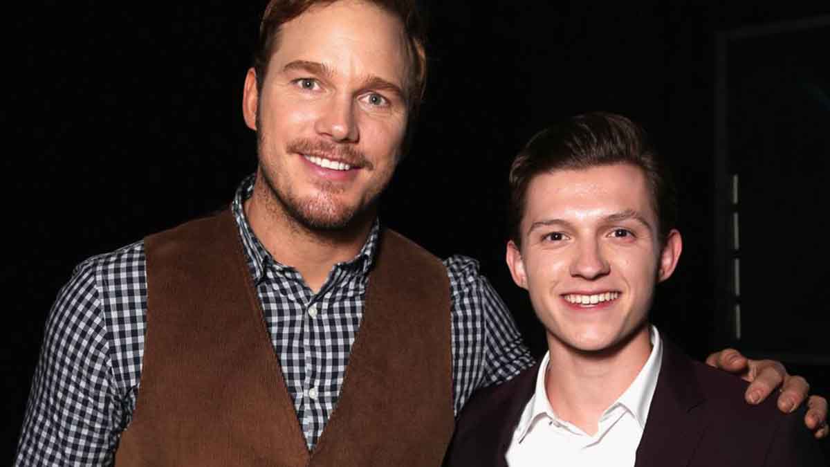 tom holland: "chris pratt me ayudó durante la crisis de spider-man"