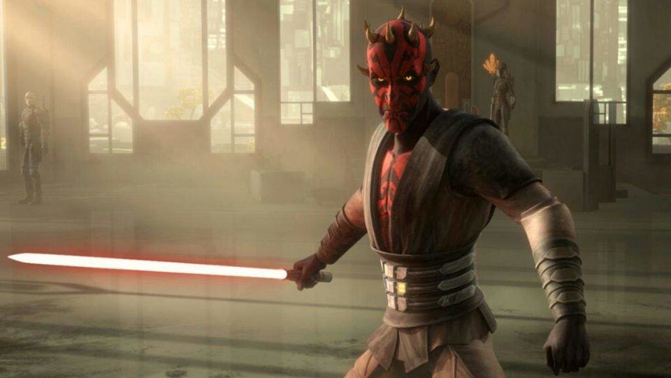 styar wars: the clone wars. darth maul toma el control de mandalore