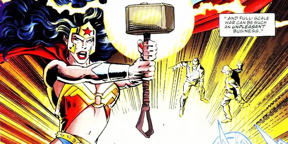 woner woman mjolnir