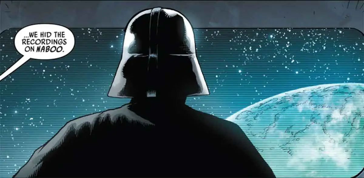 star wars revela la primera vez que darth vader regresó a naboo