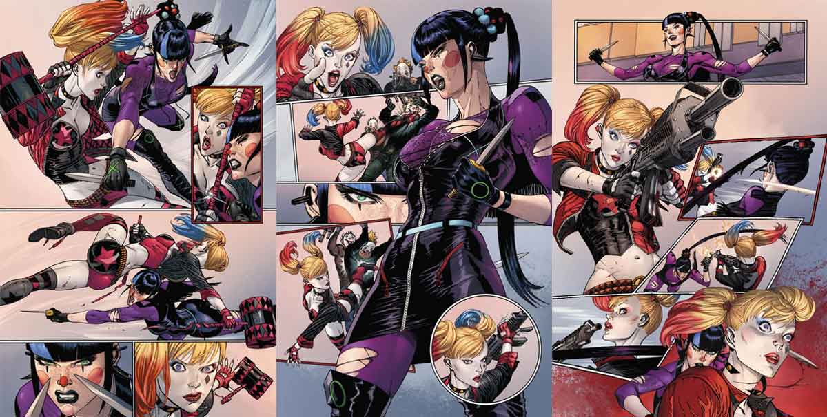 harley quinn vs novia del joker punchline