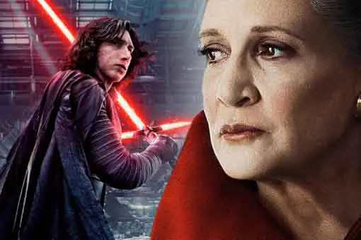 star wars explica por qué la muerte de leia redimió a kylo ren