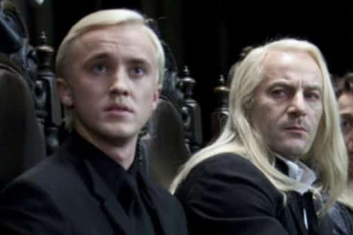 la reunión de los malfoy: tom felton y jason isaacs hicieron un videochat