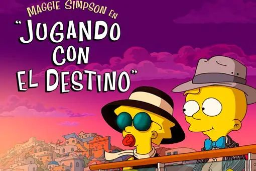 maggie simpson en “jugando con el destino