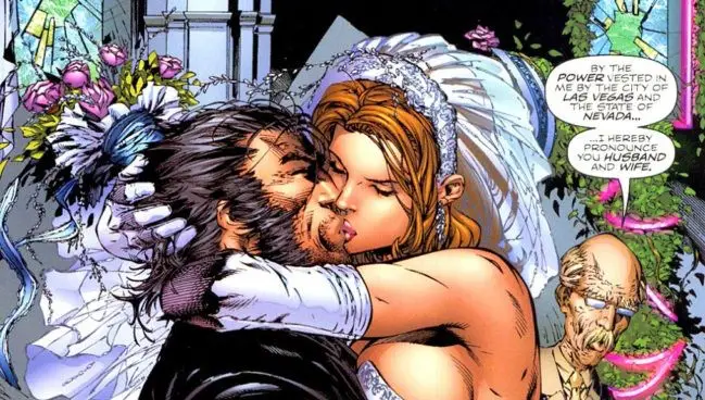 wolverine y witchblade tienen el matrimonio más improbable de marvel