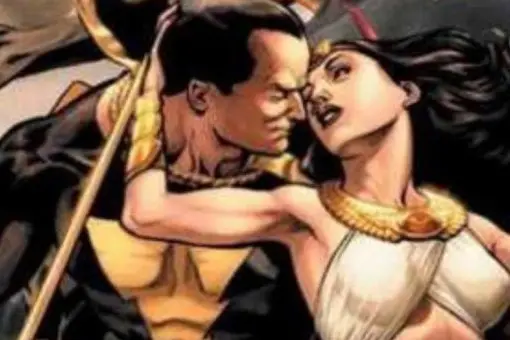 la película de black adam incluirá una diosa egipcia