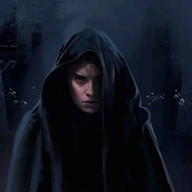 star wars: el ascenso de skywalker. concept art dark rey