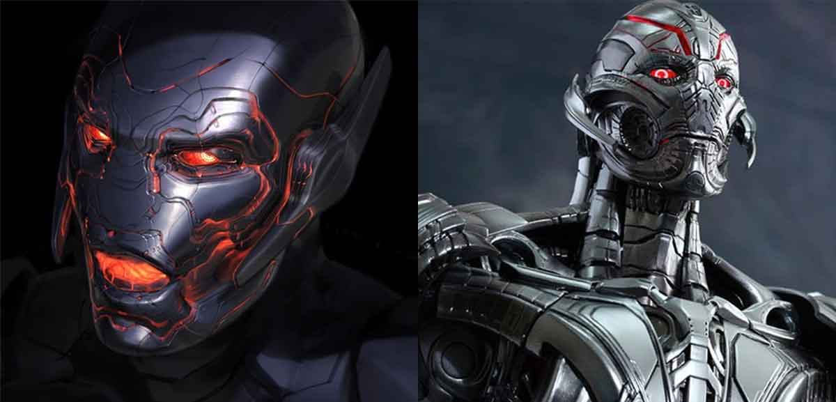 ultron iba ser diferente en la segunda película de los vengadores