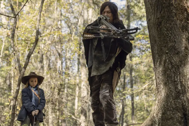 the walking dead 10x15 daryl y judith