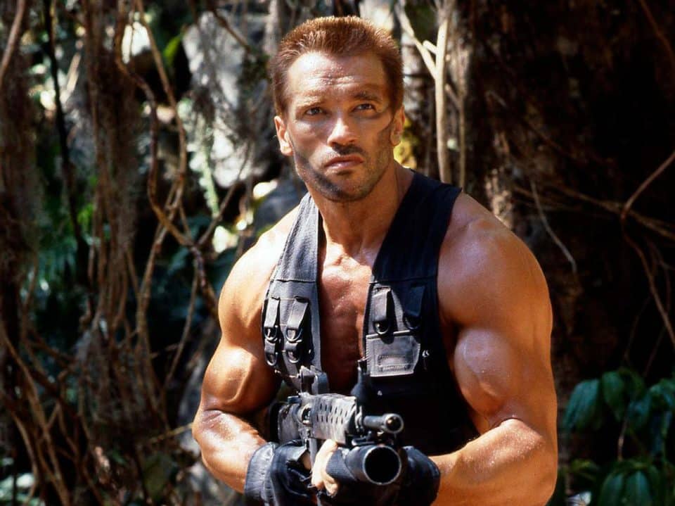 schwarzenegger da vida a dutch en predator: hunting grounds