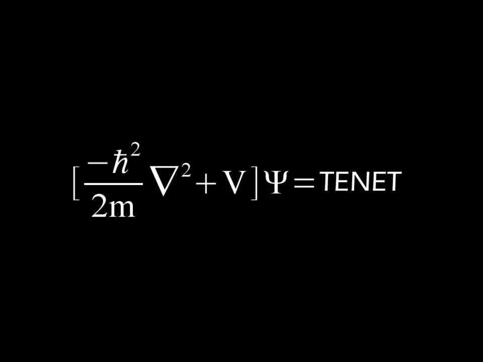 ¿qué significa el título de tenet? mecánica cuántica y la teoría de einstein