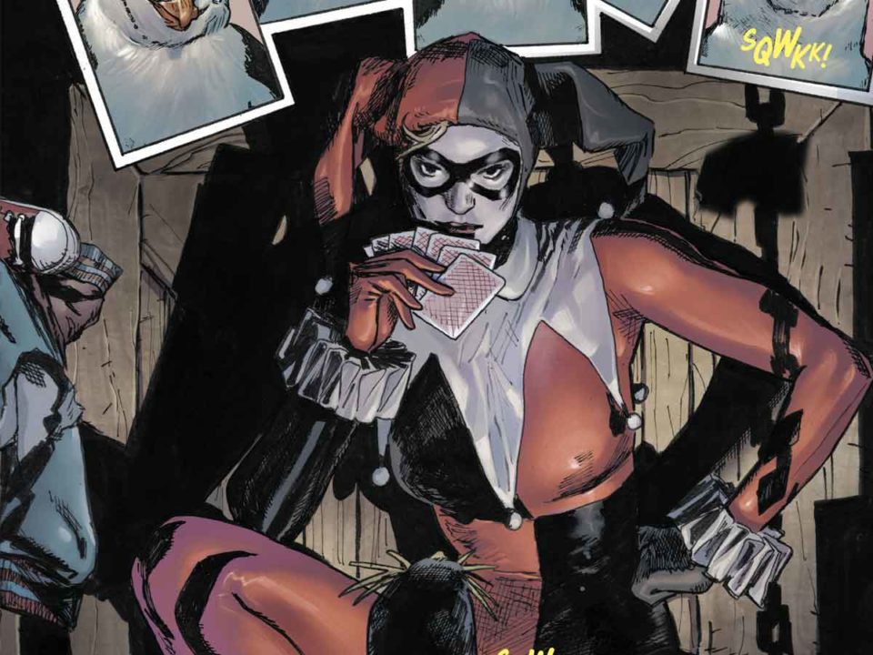 así es como harley quinn derrotó a la liga de la justicia