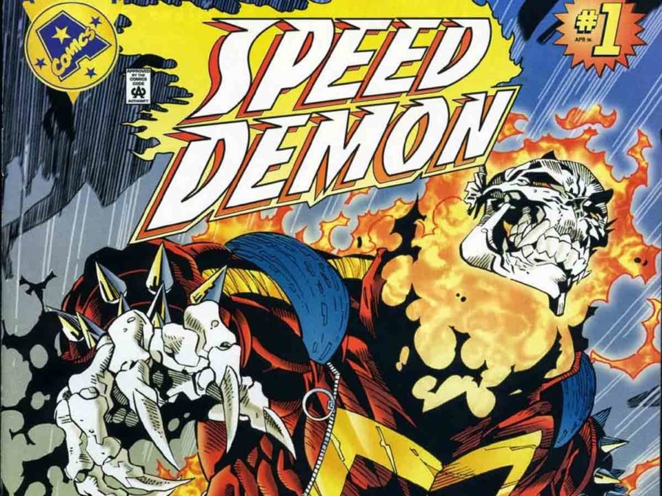 ghost rider de marvel se fusionó con the flash de dc comics