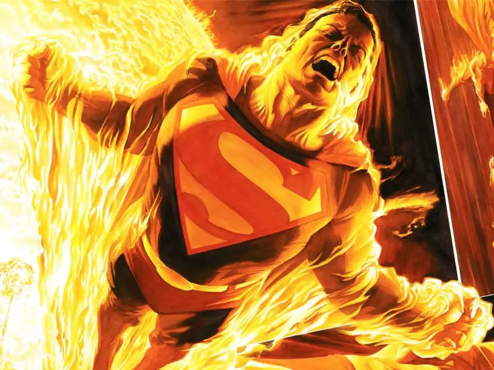 superman podría incendiar la tierra a golpes