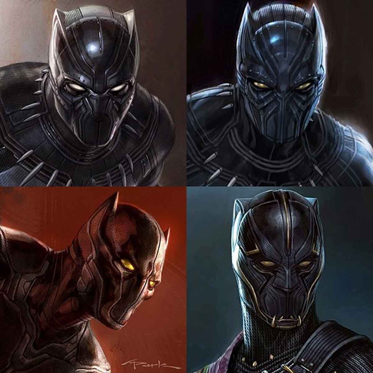 marvel studios muestra diseños alternativos de black panther