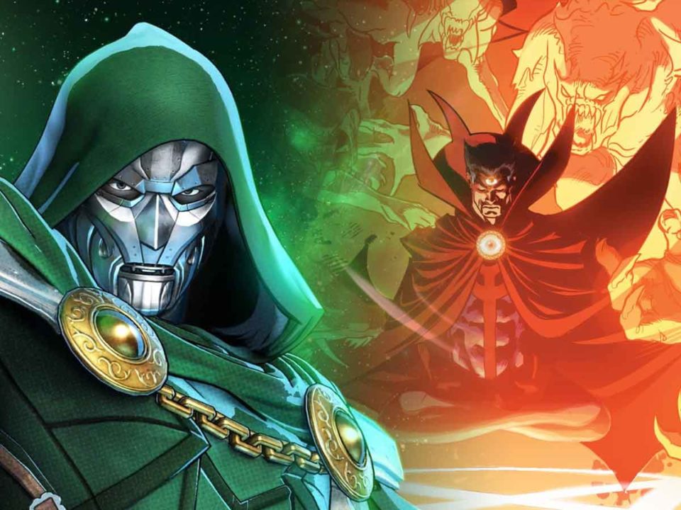 doctor doom mutiló a doctor strange de una forma horrible