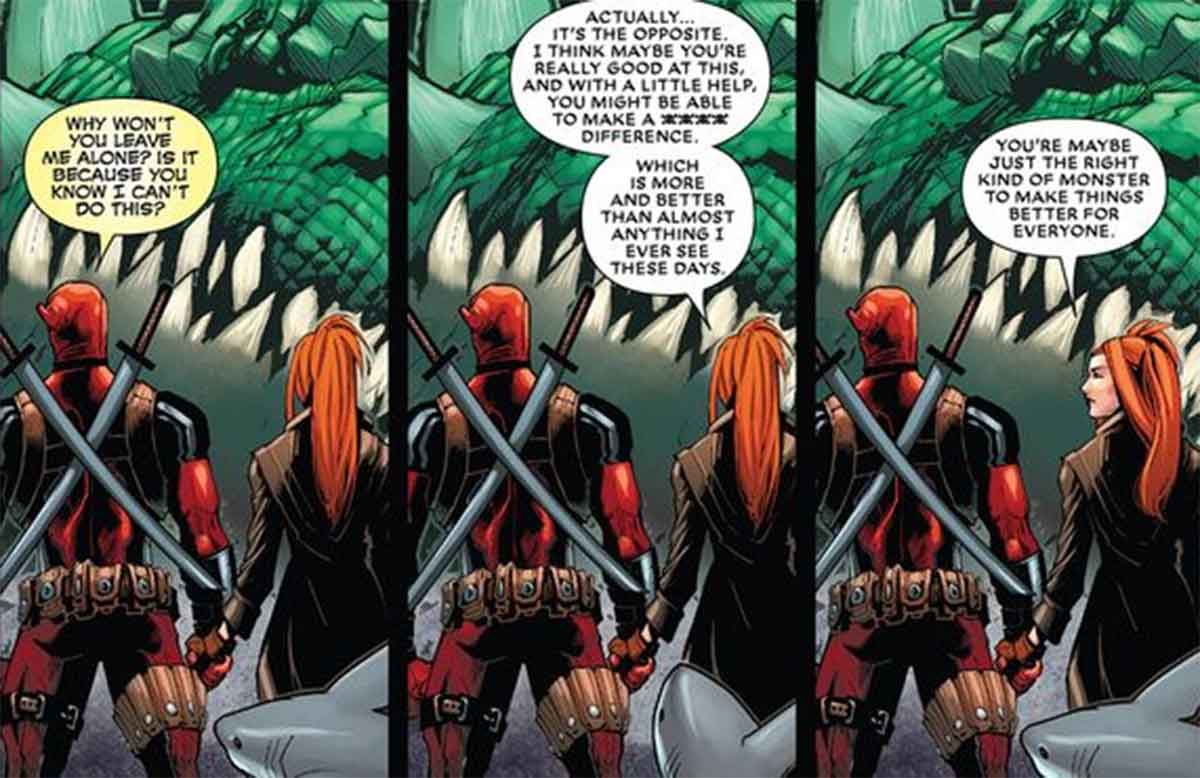 marvel revela el nuevo romance de deadpool