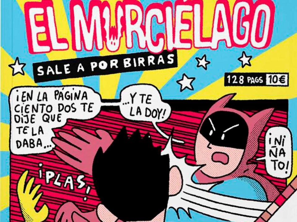 el murciélago sale a por birras de álvaro ortiz que arrasó en la red social durante el confinamiento sale a la venta en papel el jueves 4 de junio, y la librería zaragozana milcomics contará con su propia edición con portada exclusiva