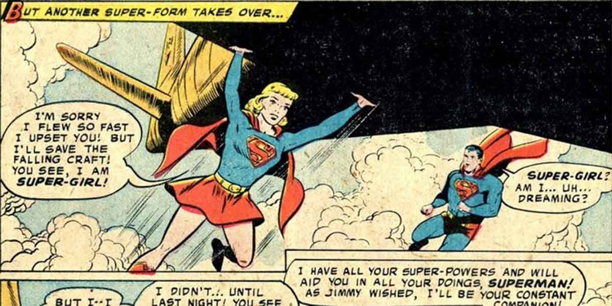 la primera supergirl de dc comics no era kryptoniana