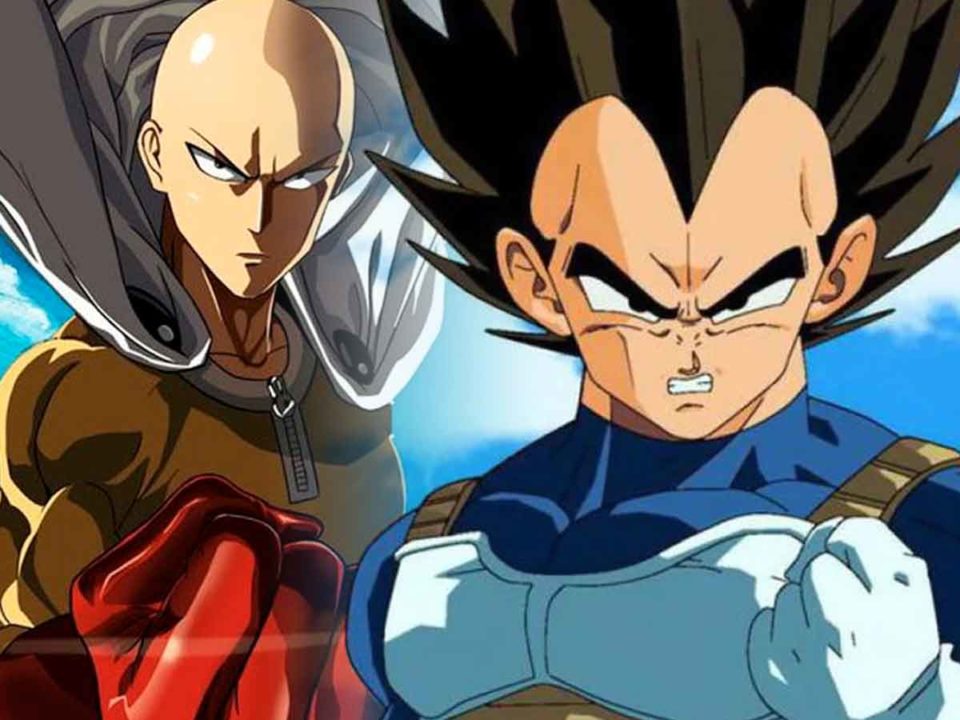 ¡vegeta vs one-punch man! el crossover definitivo