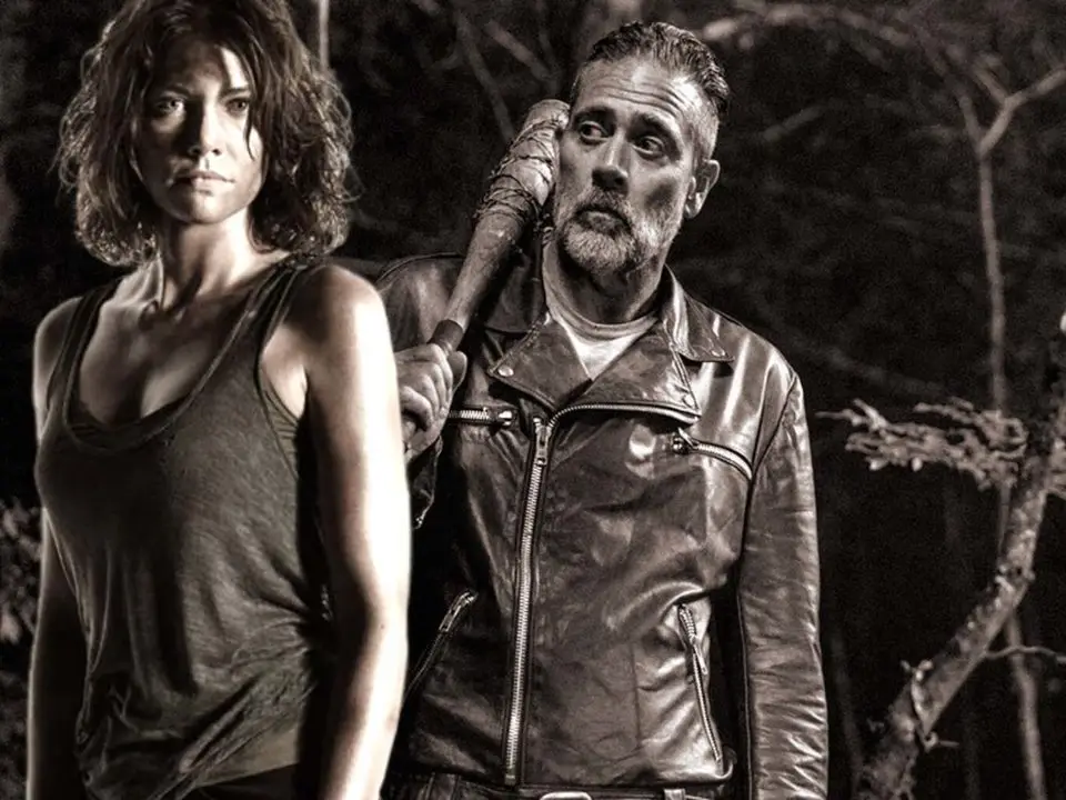 the walking dead 11: jeffrey dean morgan habla la relación de negan con maggie y su hijo