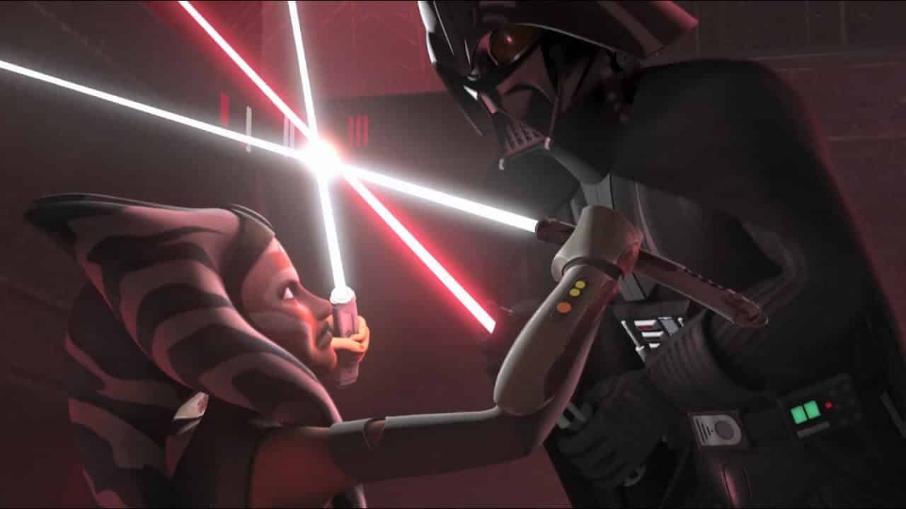 El duelo épico con Darth Vader