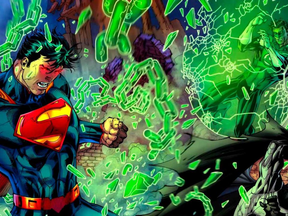 superman vs green antern