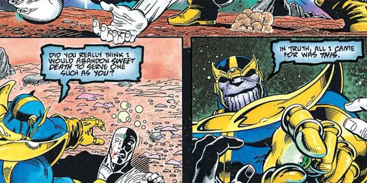 thanos sacrificó a otro personaje pro la gema del alma