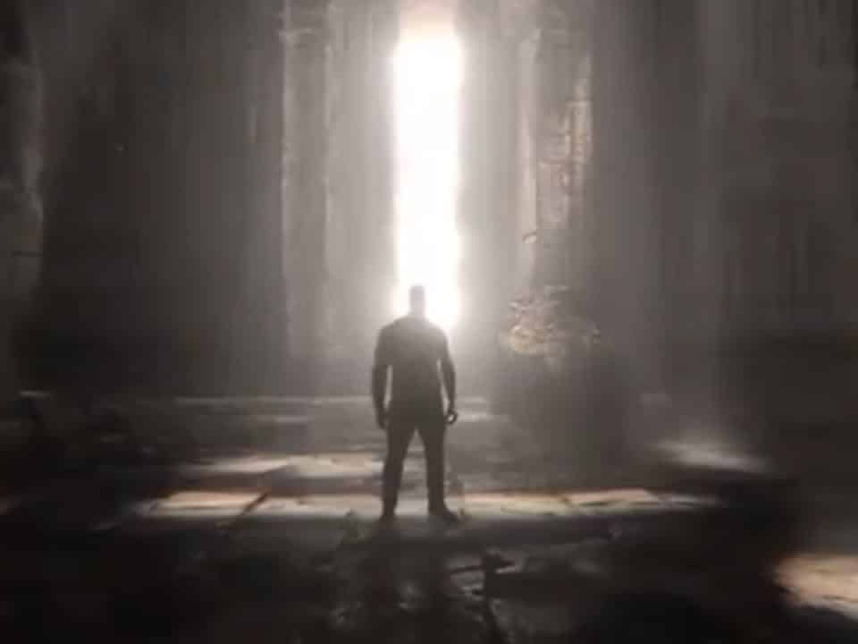 vídeo de la primera imagen de dwayne johnson como black adam