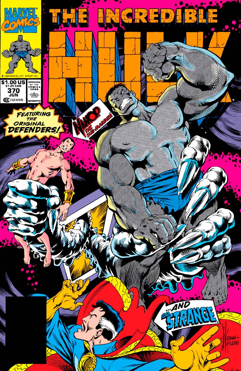 the incredible hulk # 370 - doctor strange