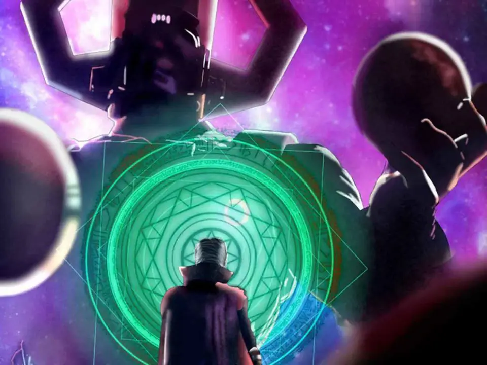 doctor strange robo el poder a otro superhéroe para vencer a galactus