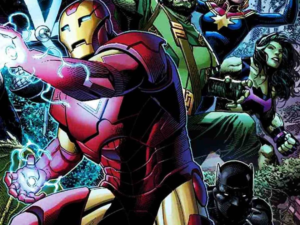 imperio 0a los vengadores. un veterano héroe de marvel se pone una nueva armadura de iron man