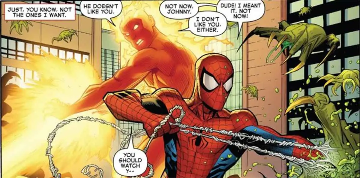 spider-man odia una referencia a star wars