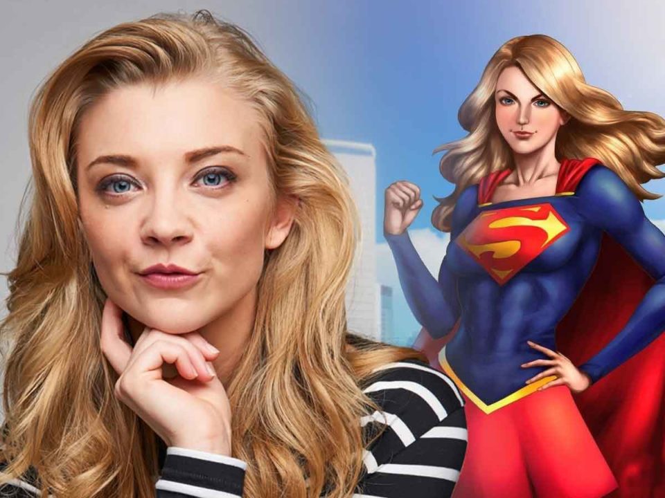 espectacular fan art de natalie dormer como supergirl