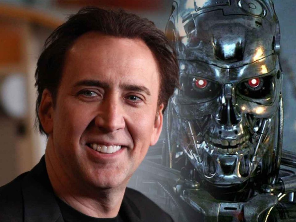 espectacular fan art de nicolas cage como terminator