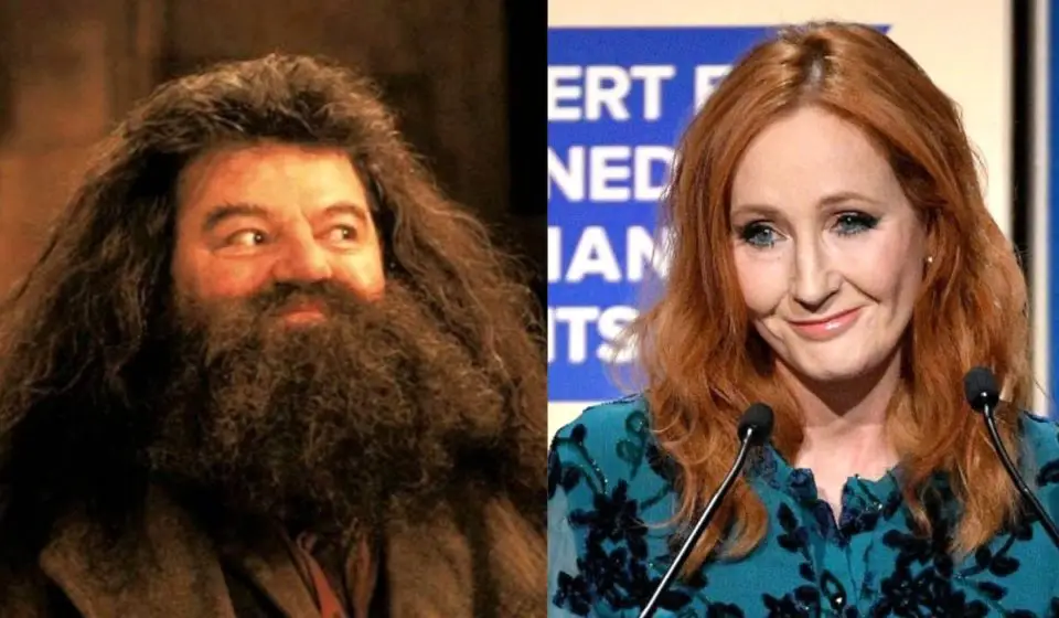 robbie coltrane (hagrid) defiende a j.k. rowling