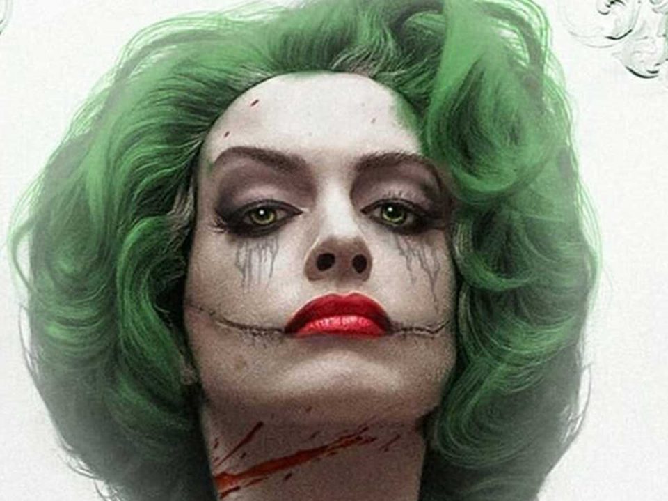 así se vería anne hathaway como el joker