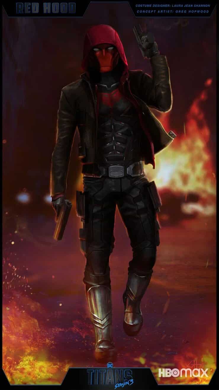 Titans presenta el traje de Red Hood y se ve increíble